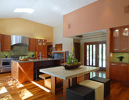 modern elegance family kitchen